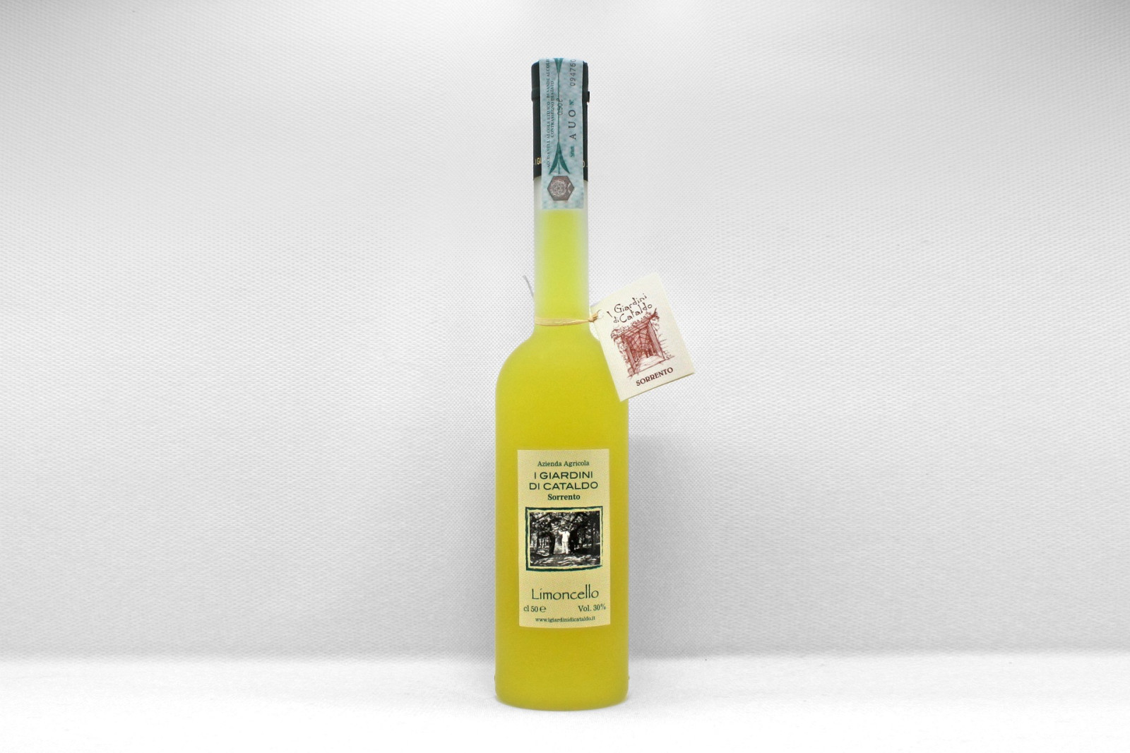 bottle Di 50 in agricultural a glass Sorrento cl IGP Limoncello Giardini Sorrento Cataldo company - I